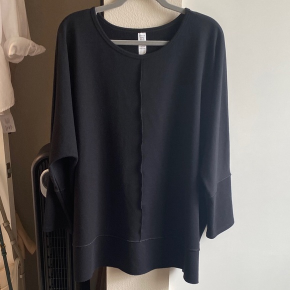 SPANX Tops - SPANX Black Women's Sweatshirt